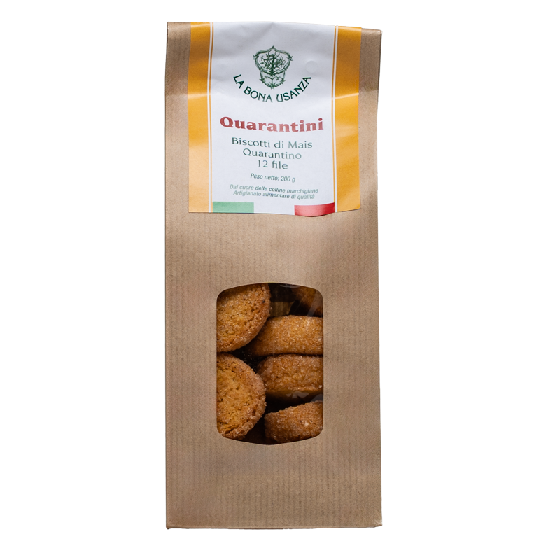 Biscotti Quarantini – con farina di mais La Bona Usanza